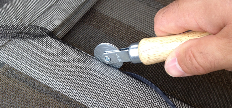 metal screen door repair in Monterey